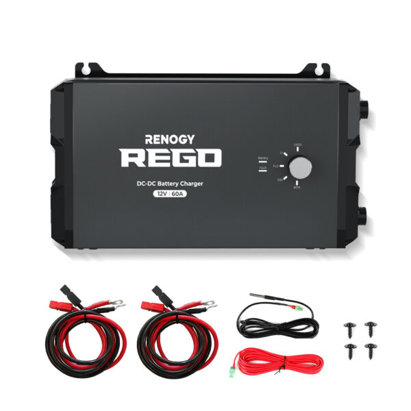Renogy-60A DC-DC Battery Charger (With cables)